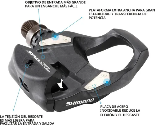 Miniatura 2 de Shimano Pedal de carretera PD-RS500 SPD-SL