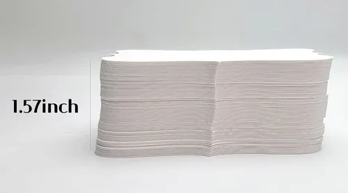 Miniatura 4 de 3.5 x 2 tarjetas de índice en blanco, extra blancas (blanco cálido suave, no blanco puro), cartulina gruesa de 10.58 oz/m², paquete de 100