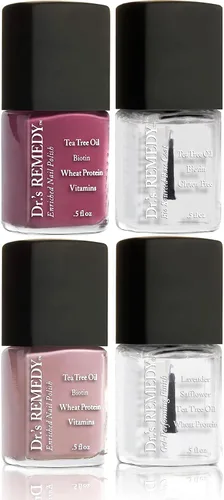 Miniatura 14 de Dr.'s Remedy Juego de 4 esmaltes de uñas enriquecidos BLUSHING Bride Collection