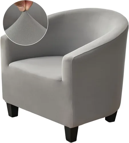 Miniatura 17 de NILUOH Funda para silla de club, funda elástica para sillón, protector de muebles para sala de estar (04)