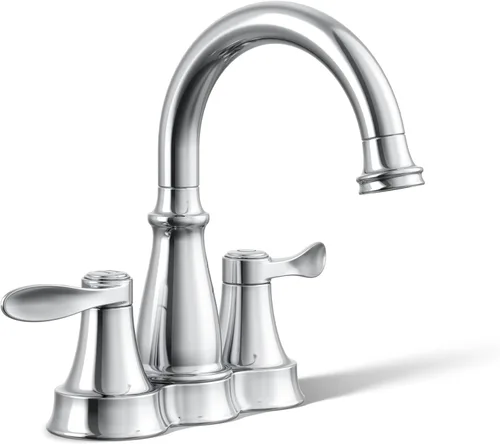 Miniatura 15 de Kohler 27380-4-BN BELLERA® - Grifo para lavabo de baño, 1.2 GPM, níquel cepillado vibrante Vibrant Brushed Nickel