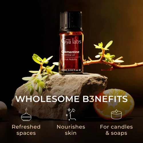 Miniatura 5 de Aceite esencial de clementina 100% puro, 0.34 onzas líquidas, aceite de clementina para cabello, piel, difusor, aromaterapia y aroma para hacer velas
