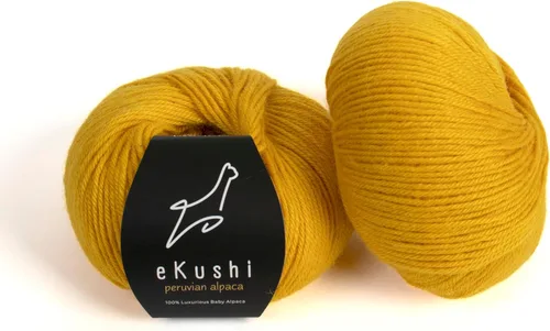 Miniatura 22 de 100% Hilo de Alpaca para Bebé para Tejer y Ganchillo - Juego de 3 Madejas de Hilo Premium DK - Ligero, Hipoalergénico y Térmico Hecho en Perú - N010