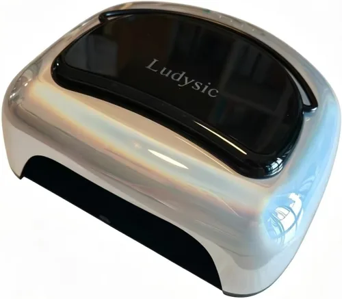 Miniatura 8 de Lámpara de uñas profesional recargable de 96 W UV LED, secadora de uñas inalámbrica con 4 ajustes de temporizador, sensor inteligente, base de metal