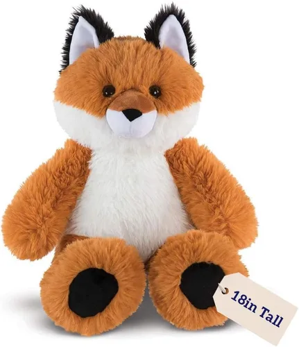 Miniatura 19 de Vermont Teddy Bear - Peluche de oso marrón, supersuave, 18 pulgadas