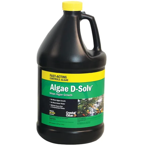 Miniatura 7 de CrystalClear Algae D-Solv - Alguicida de acción rápida registrado por la EPA, control de algas para fuentes y estanques al aire libre con koi