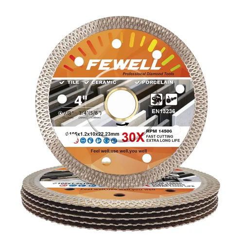 Miniatura 14 de FEWELL Hoja fina estupenda de la teja del diamante de la porcelana de 4 pulgadas 3 unids/lote para cortar azulejos de porcelana de cerámica