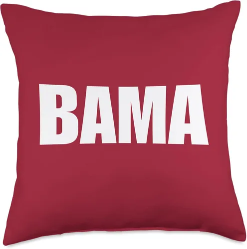 Miniatura 5 de Bama Alabama - Almohada de 16 x 16 pulgadas, multicolor