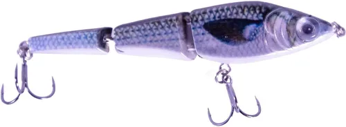 Miniatura 26 de MirrOLure Mirrodine Gancho de pesca plateado extraafilado de acero inoxidable de 1 pieza