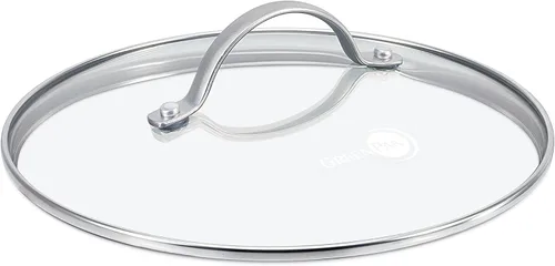 Miniatura 3 de GreenPan Tapa de cristal con mango de acero inoxidable, 10