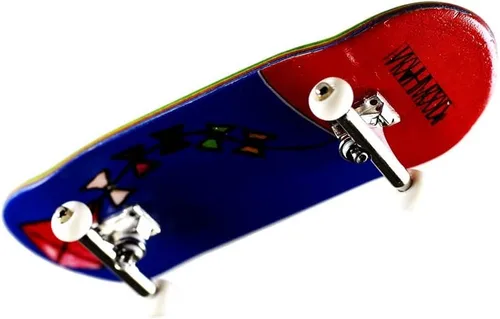 NOAHWOOD 8.0 Diapasones Mini Skateboarding (NW8.0 360 Flip Deck) + (actualización NW Prince de 1.43 pulgadas) + (actualizaciónNW Logo negro ruedas