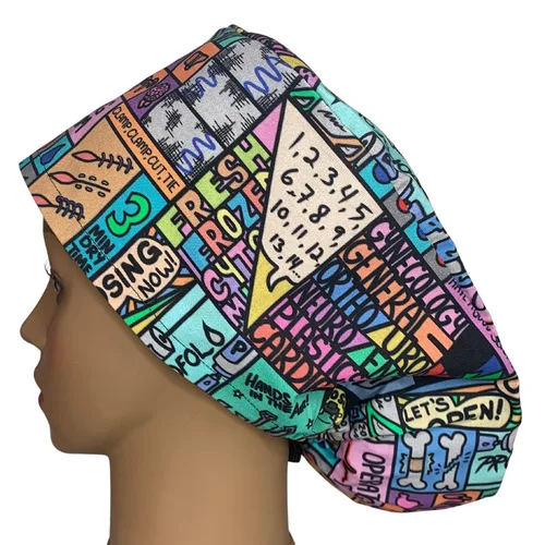 Miniatura 19 de Ortho Words Euro Scrub Cap