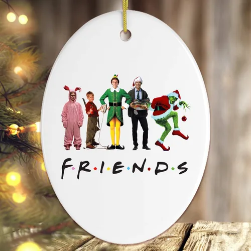 Miniatura 33 de Adornos navideños de moda con temática de cultura pop, películas y música - Huele a espíritu navideño Rock and Roll Adorno (Estrella)