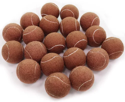 Miniatura 16 de URBEST Pelota de tenis avanzada, paquete de 20 unidades, pelotas de tenis de entrenamiento para jugadores novatos, pelotas de juego para perros