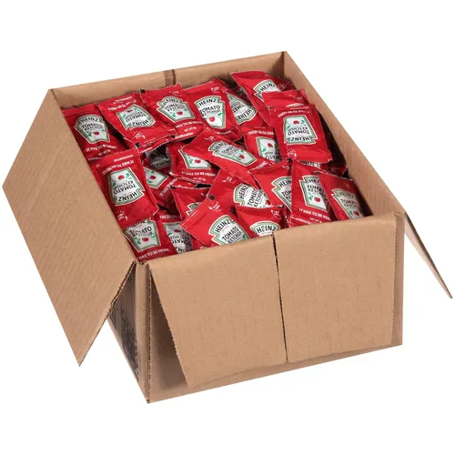 Miniatura 8 de Paquetes Heinz de ketchup de porción individual (0.3 oz por paquete, paquete de 200)