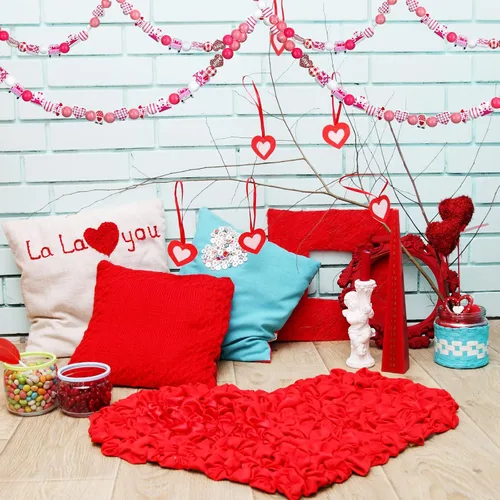 Miniatura 6 de 200 cuentas de madera de amor para el día de San Valentín, cuentas de madera rústicas naturales de granja, cuentas de madera pulidas, espaciador