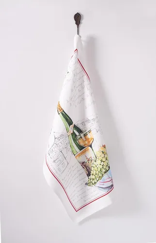 Miniatura 9 de Maison d' Hermine Juego de 3 toallas de cocina, 100% algodón, 27.50" x 20" pulgadas, paños de tela reutilizables para té y platos, absorbentes