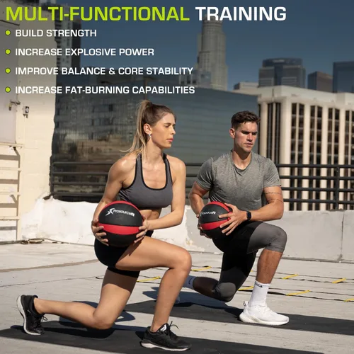 Miniatura 4 de ProsourceFit Weighted Medicine Ball for Full Body Workouts