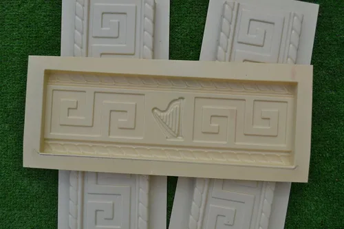 Miniatura 4 de Juego de moldes de chapa de ladrillo 6 piezas de paneles de pared de hormigón ABS DIY molde de piedra W10