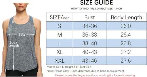 Miniatura 4 de CNJUYEE - Tops de entrenamiento para mujer ropa de gimnasio deportes atléticos para correr camisetas de malla sin mangas para entrenamiento y yoga