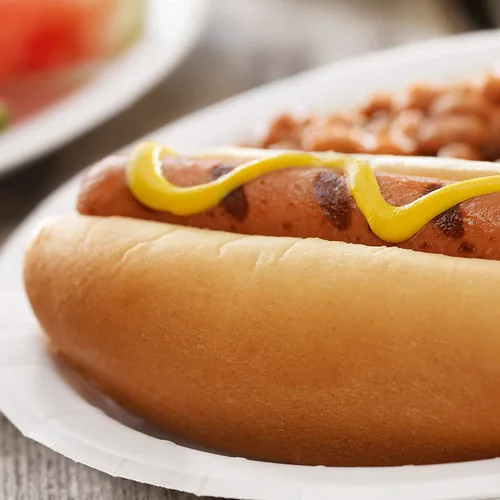 Miniatura 5 de Berks Perros calientes a la parrilla de carne y cerdo, 8 por paquete (paquete de 6), sin gluten