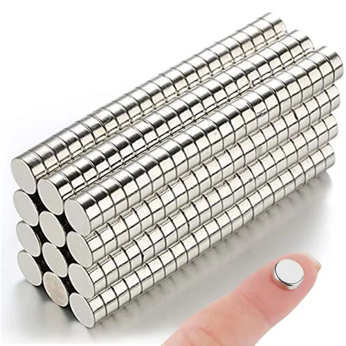 Miniatura 14 de DIYMAG 200 pequeños imanes redondos para refrigerador, disco de neodimio de tierras raras, mini imanes en miniatura para manualidades, bricolaje