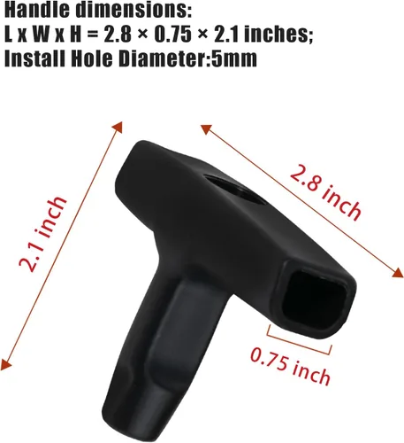 Miniatura 2 de 10 unids Recoil Starter Pull Handle Mango de arranque para STIHL 017 MS170 018 MS180 021 MS210 023 MS230 MS250 Motosierra Piezas