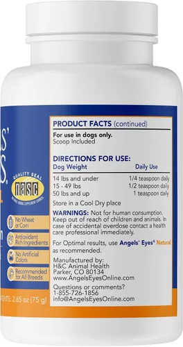 Miniatura 2 de Limpiador para el lagrimal de los perros. de Angels' Eyes (2.65 onzas), sabor pollo