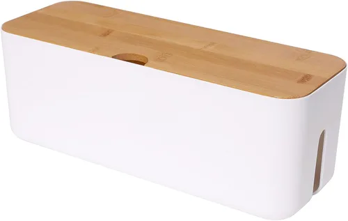 Miniatura 11 de Juego de Cajas de Gestión de Cables Changsuo, Cajas Organizadoras de Cables para Extensión de Cables, Tira de Alimentación, Protector Contra