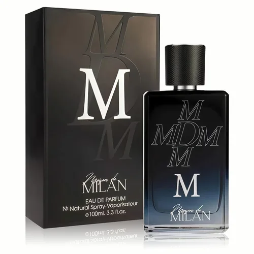Miniatura 10 de Fragancia en espray prémium de colonia para hombre, 3.4 fl oz, Eau de Parfum, musgo de roble de larga duración, madera de Guiac y pachulí, aroma a