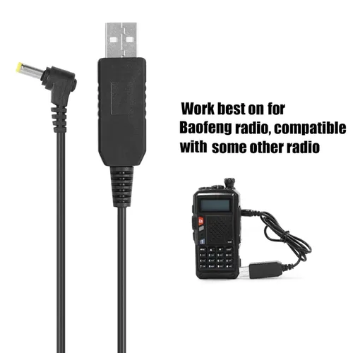 Miniatura 6 de Cable de carga USB para 5R Walkie Talkies de alta capacidad 3800mAh accesorios de batería