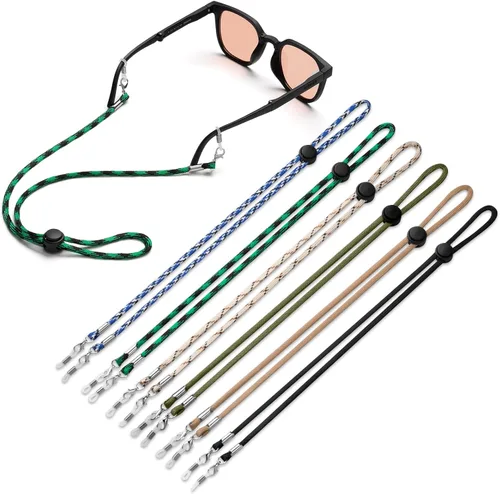 Miniatura 10 de DUGRAFT Correa para lentes – Soporte para gafas alrededor del cuello, correa de gafas de sol para deportes, hombres y mujeres