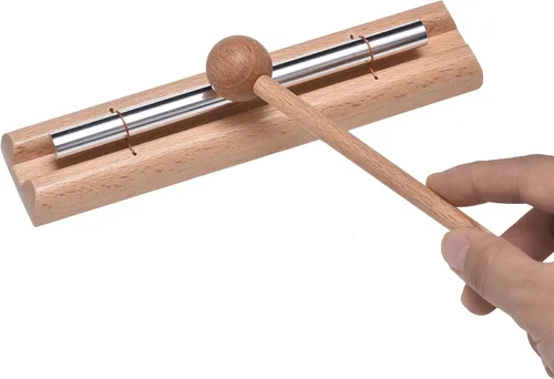 Miniatura 2 de Solo Chime - Instrumento de percusión musical con mazo para meditación, uso en el aula y terapia de sonido