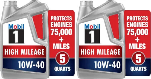 Miniatura 26 de Mobil 1 - Aceite sintético High Mileage 5W-30 para motor, 5 cuartos de galón