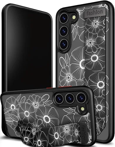 Miniatura 85 de Compatible para Samsung Galaxy S23 Funda Bonita con Correa Soporte Dedo Kickstand, Fundas de Silicona Geniales de Diseñador Funda Cover - Mariposa