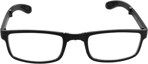 Miniatura 2 de EXCEART - 2.0 Gafas de miopía plegables, lentes de lectura negros para miopía, lentes de larga distancia con estuche portátil