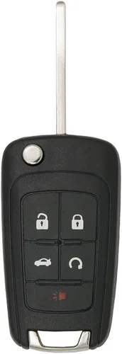 Miniatura 3 de Keyless2Go llavero de apertura remota de 5 botones para Impala Malibu Camaro Cruze Equinox y otros vehículos que utilizan FCC OHT01060512