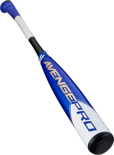 Miniatura 7 de Axe Bat 2023 Avenge Pro (-5, 2-5/8 pulgadas) USSSA Bate de béisbol, compuesto de 3 piezas, azul/blanco