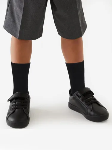 Miniatura 5 de COTTON DAY Calcetines unisex de algodón suave para niños y niñas, con puntera sin costuras, color negro, blanco, gris, azul marino, paquete de 6