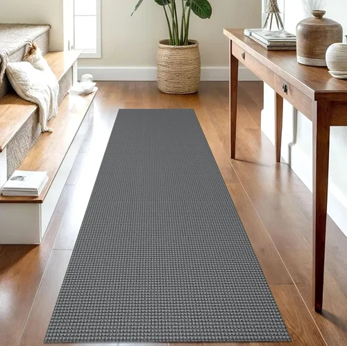Miniatura 192 de IOHOUZE Alfombra de Área Lavable 4x6 Antideslizante con Respaldo de Goma Alfombras Tejidas para Entrada Interior Alfombras de Dormitorio Alfombra