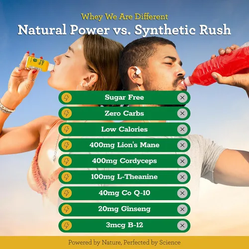 Miniatura 6 de Blaze n Chill Golden Boom Energy & Focus Shot Claridad mental y apoyo de rendimiento para el trabajo, estudio y entrenamiento Bebida energética