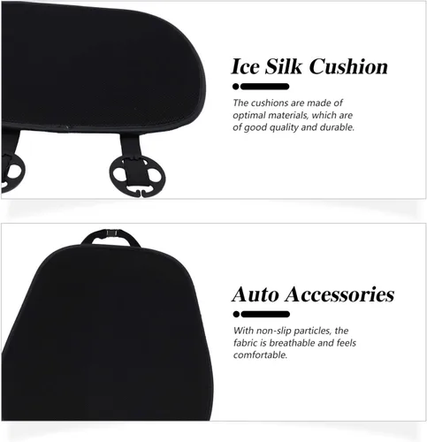 Miniatura 3 de FAVOMOTO Cojines de asiento automotriz Funda de asiento de coche transpirable Almohada lumbar para coche