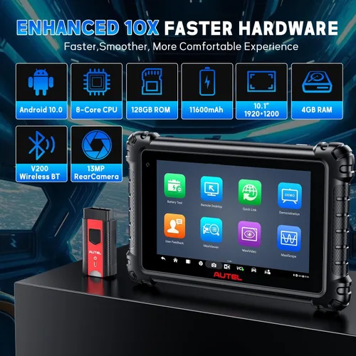 Miniatura 9 de Autel Escáner MaxiSys MS906MAX OBD2, mucho mejor que MS906 Pro, 2026 MS906 MAX hasta MS906S MS906BT MS908, codificación ECU, 3000+ prueba activa