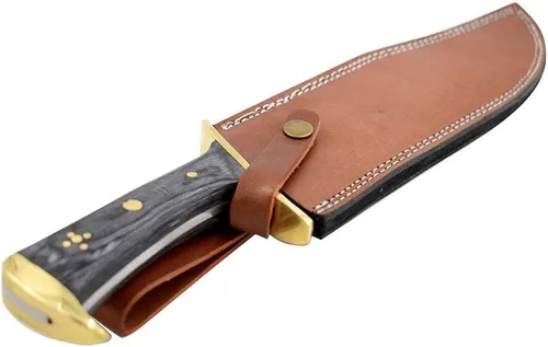 Miniatura 5 de Western Outlaw Caza Camping Collectores Cuchillo (CW) (negro)