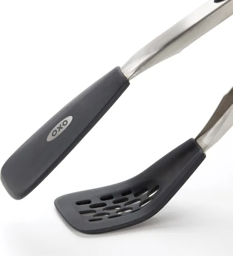 Miniatura 4 de OXO Good Grips - Pinzas flexibles de silicona de 14 pulgadas