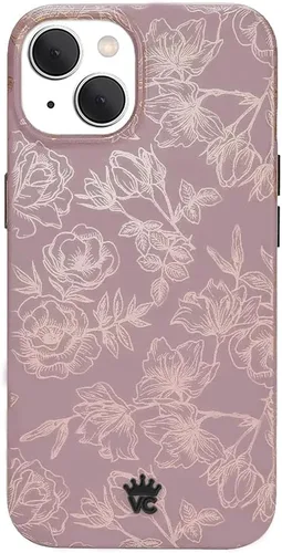 Miniatura 19 de VELVET CAVIAR Funda para iPhone 15 Pro, compatible con MagSafe, probada en caídas de 10 pies, con purpurina Galaxy Purpurina (Galaxy glitter)