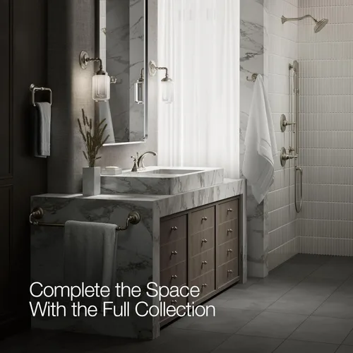 Miniatura 11 de Kohler K-393-N4-CP Devonshire - Juego de llaves de lavabo, 393-N4-BN Níquel cepillado