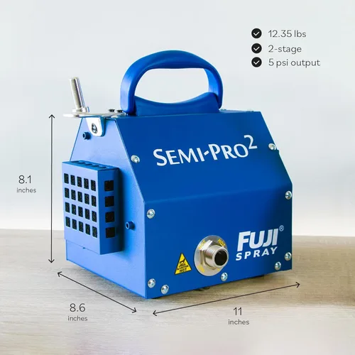 Miniatura 3 de Fuji Spray 2203G Semi-PRO 2 - Sistema de rociado HVLP por gravedad