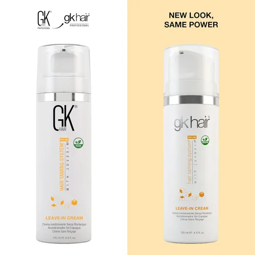 Miniatura 2 de GK HAIR Acondicionador vegano sin enjuague para cabello seco dañado (130ml/4.4 Fl Oz) Acondicionador hidratante, suavizante, hidratante y control