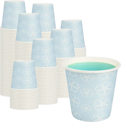 Miniatura 19 de METAPRINT 500 unidades de 12 onzas tazas de papel desechables para café, tazas de papel blancas para café caliente para cafeterías, bistrós, fiestas